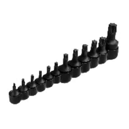 Lisle Lisle Corporation LS27200 12 Piece Torx Bit Set T10-T60 LS27200